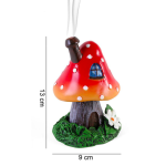 Incense Cone Holder Red Toadstool 